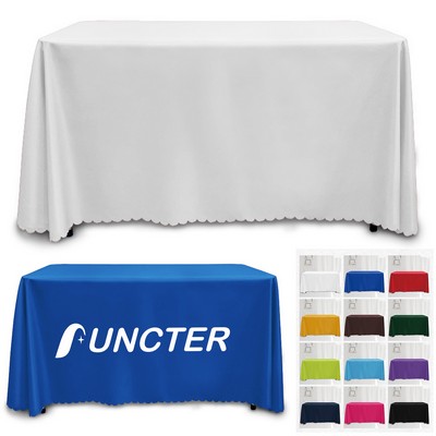 6' Premium Convertible Standard Table Cover (Full Color Dye Sublimation)