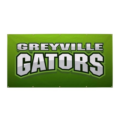 4' x 8' 13 oz. Smooth Vinyl Banner Single-Sided