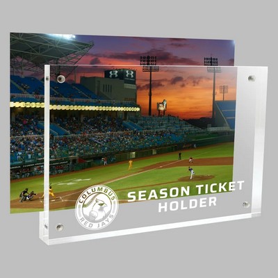 Stock Laser Etched Acrylic Block Frames