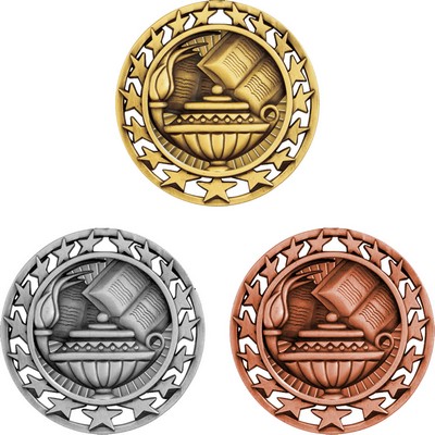 Stock Star Sports Medals - Book & Lamp