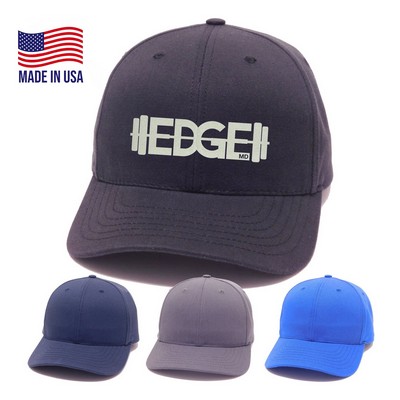 True American Made 6-Panel Standard Twill Cap